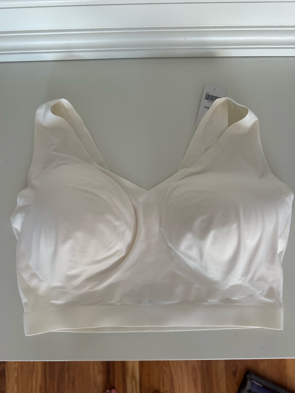 Soma Wireless Seamless “Enbliss” Bralette - Ivory